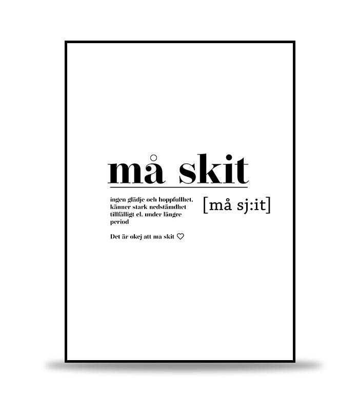Må skit