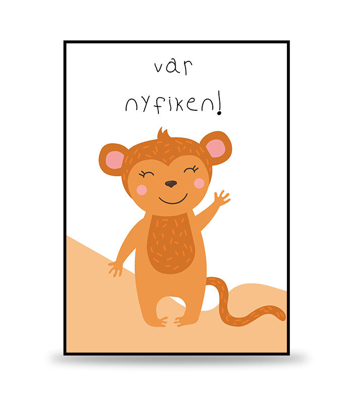 Barntavlan Apan - Var nyfiken.