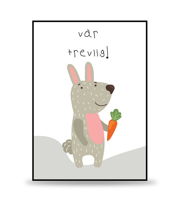 Barntavlan Kaninen - Var trevlig.