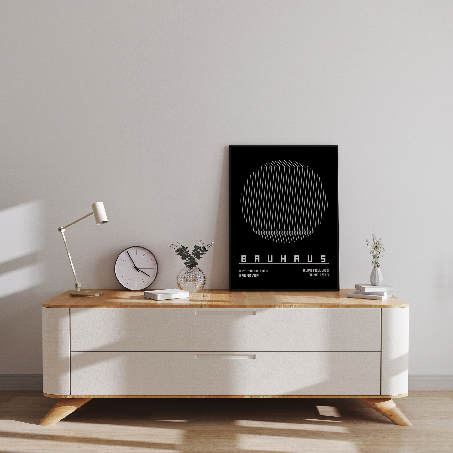 Bauhaus Geometric no.2 Poster