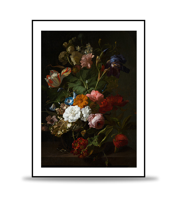 Painted flowers