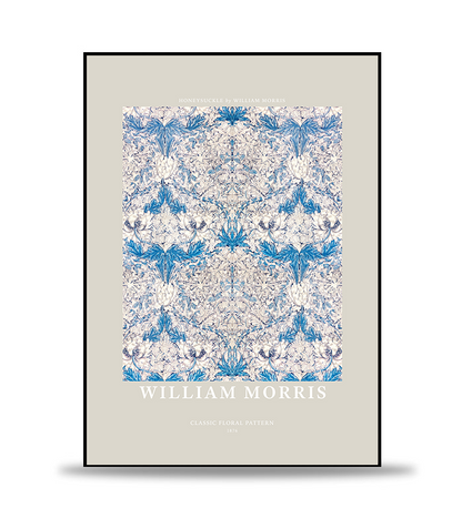 William Morris - White Honeysuckle Poster