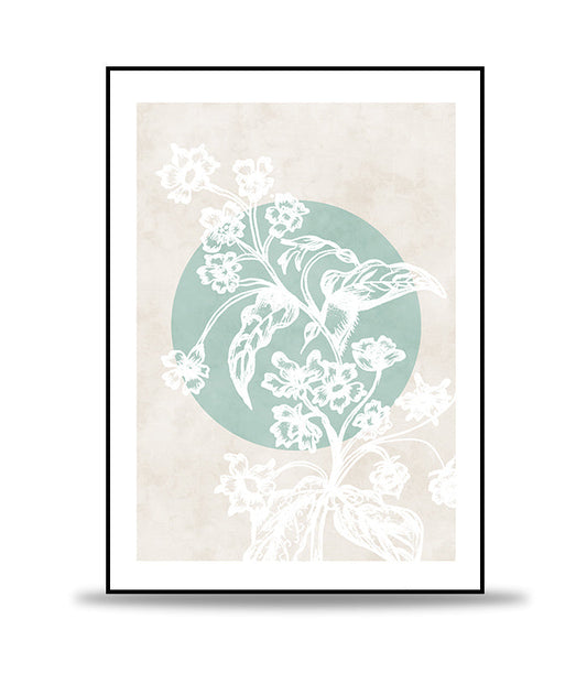 White silhouette
