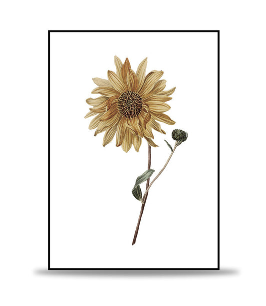 Vintage sunflower