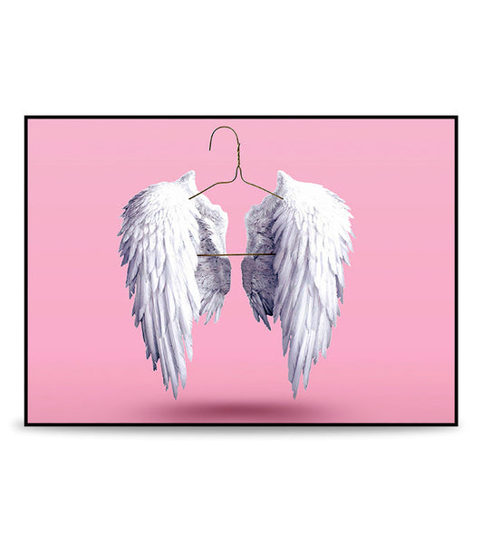 Floating angel wings