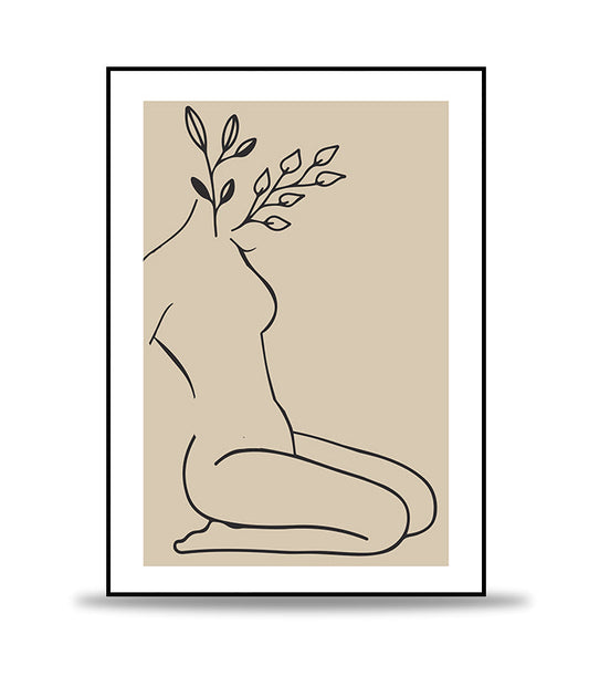 Nude flower