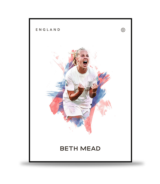 Beth Mead Fotboll Poster
