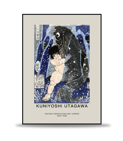 Kuniyoshi Utagawa - Kintaro