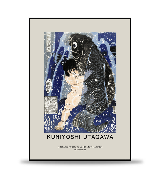 Kuniyoshi Utagawa - Kintaro
