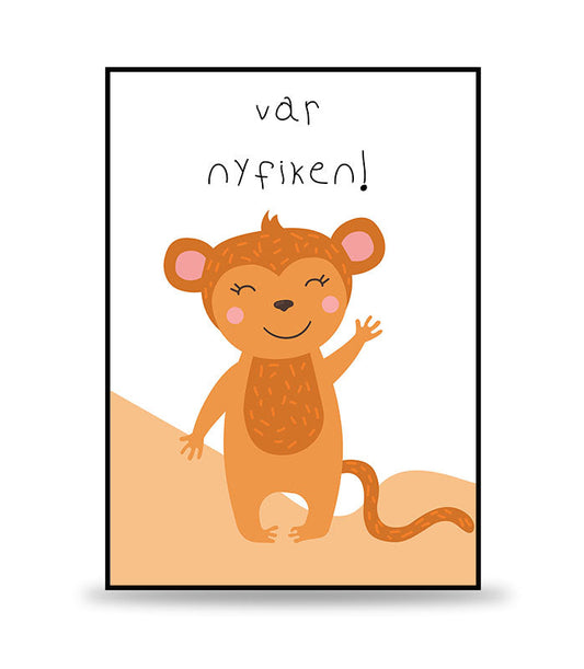 Barntavlan Apan - Var nyfiken.