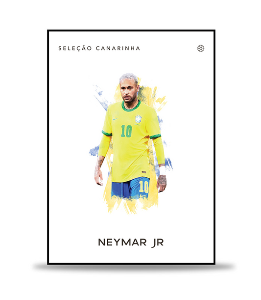 Neymar Jr. no.3 Fotboll Poster