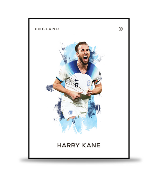 Harry Kane Fotboll Poster
