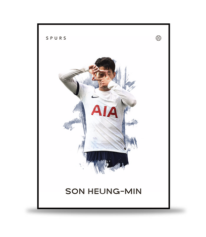 Son Heung-Min no.2 Fotboll Poster
