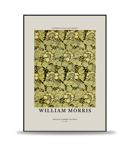 William Morris - Anemone Poster
