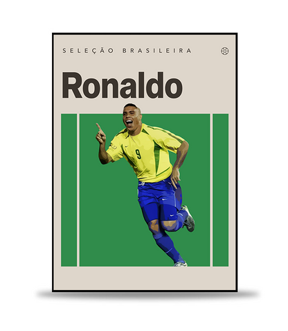 Ronaldo R9 Fotboll Poster