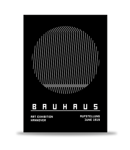 Bauhaus Geometric no.2 Poster