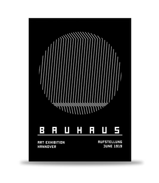 Bauhaus Geometric no.2 Poster