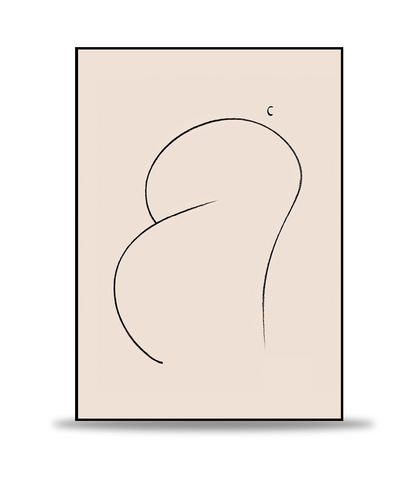 Nude thin lines