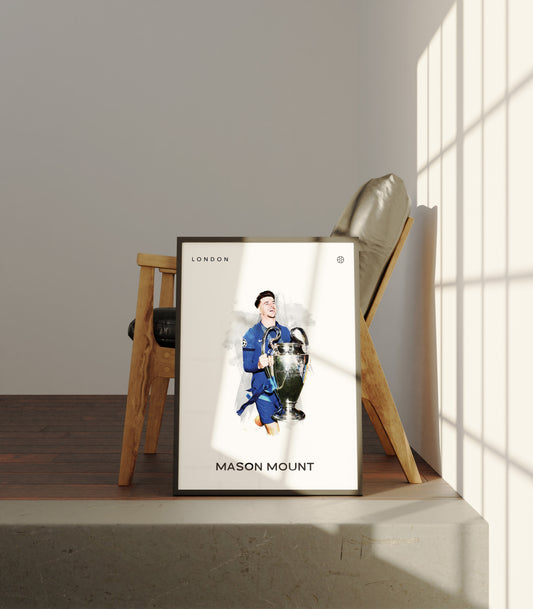 Mason Mount Fotboll Poster