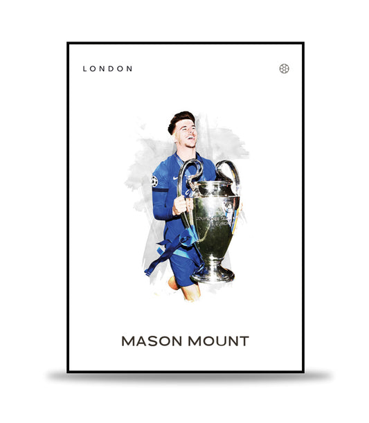 Mason Mount Fotboll Poster