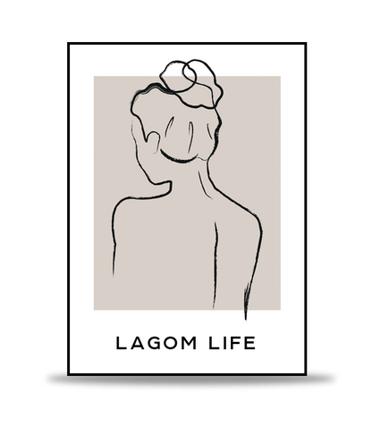 Lagom Life Poster