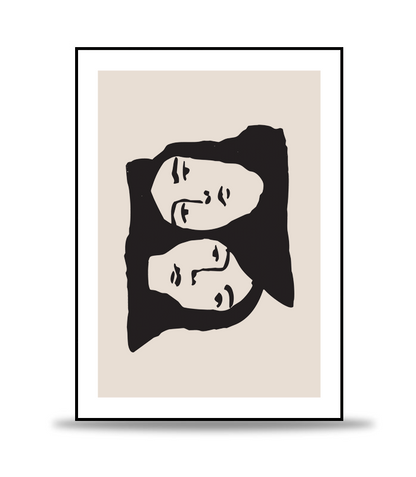 Deux Visages Poster
