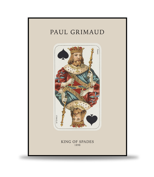 Paul Grimaud - King of Spades Poster