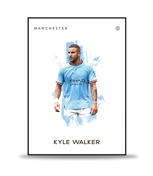 Kyle Walker Fotboll Poster
