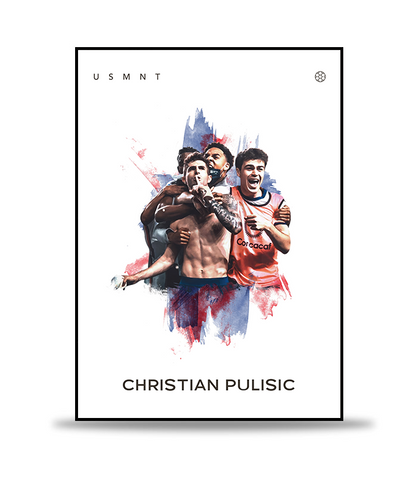 Christian Pulisic Fotboll Poster