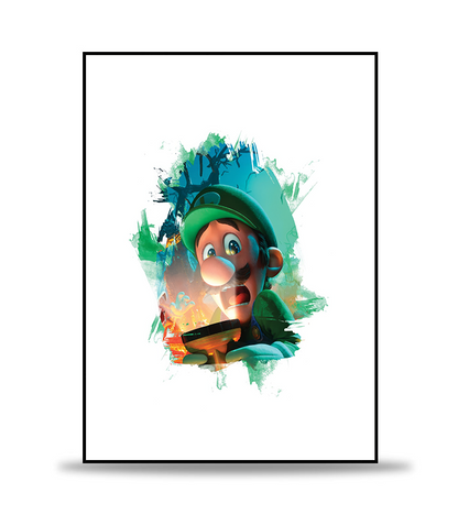 Luigi (Super Mario Bros) Poster