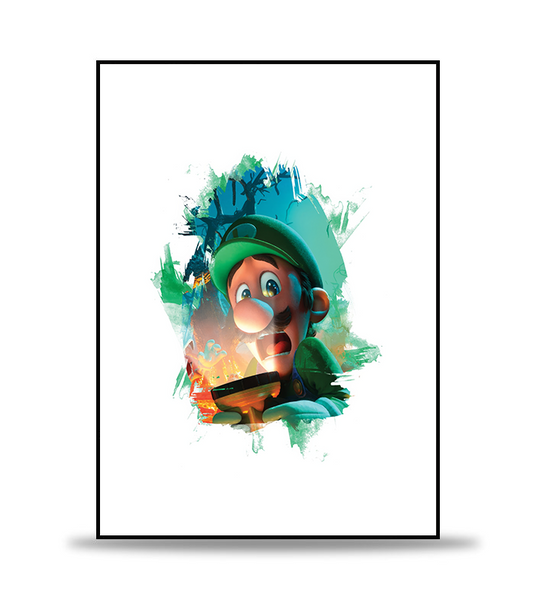Luigi (Super Mario Bros) Poster