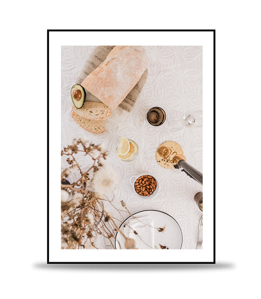 Avocado & Almond Poster